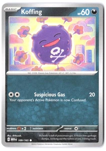 Koffing 109/165 SV: Scarlet & Violet 151 NM - Picture 1 of 2