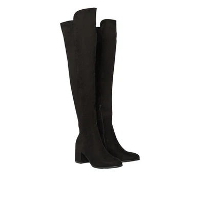 Dorothy Perkins - Botas Altas de Gamuza Kelly para Mujer - Imagen 1 de 3