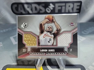 2005-06 SPx Lebron James Winning Materials Dual Game-used Jersey - Bild 1 von 2