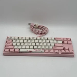 Ducky X Varmilo MIYA Pro Sakura Pink 65% Dye Sub PBT Mechanical Gaming Keyboard - Photo 1/12