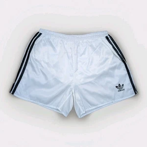 ADIDAS Neu Sampdoria Glanz Nylon Shorts D9 weiß Sporthose Fußball Vintage Retro - Picture 1 of 22