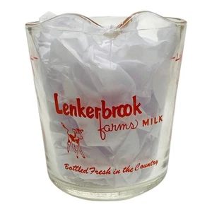 Lenkerbrook Farms Fire King #496 1 Cup 8 oz Vintage Glass Measuring Cup - A1049 - Picture 1 of 10
