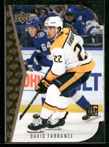 2021-22 Upper Deck Series 2 1994-95 Rookie Die-Cut David Farrance #RDT-18 RC - Picture 1 of 2