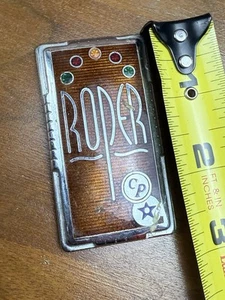 VTG Rare 1947 ROPER CP Town & Country Triple Oven Enamel Emblem Art Deco - Picture 1 of 4