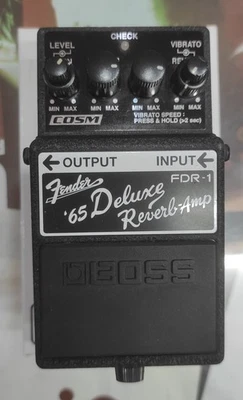 Guitar Pedal - Boss FDR-1 / 1965 Fender Deluxe Reverb Pedal - NEW! - Image 1 of 2