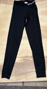 Women’s Nike Pro Black Dri Fit Compression Training Leggings Size XS GUC - Picture 1 of 4