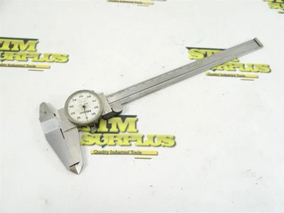 MITUTOYO 8" DIAL CALIPERS MODEL 505-644-50 .001" GRADS *READ DESCRIPTION  - Image 1 of 4