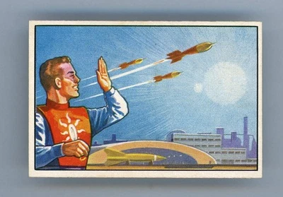 1951 Jets, Rockets & Spacemen #100 Help Arrives NM *PEL57* - Image 1 of 2