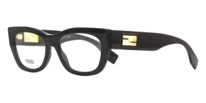 NEW Fendi FE50082I-53001 Eyeglasses 53mm 100% Authentic - Picture 1 of 4