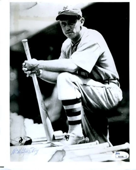 Bill Terry Signed Jsa Certed 8x10 Photo Autograph - Image 1 of 1