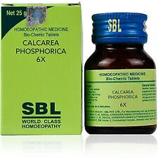 SBL Calcarea Phosphorica 6X (25g) HOMEOPATHY / HOMEOPATHIC BIOCHEMIC TABLETS