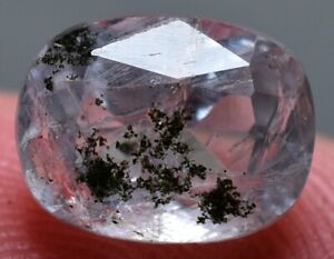 4.25 CT Earth Mined Natural Bluish APATITE Inside Unusual Minerals Cut Gemstone
