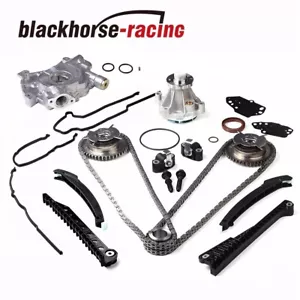 Kit de cadena de distribución para Ford 5.4 3V 04-08 bomba de agua de aceite + junta de cubierta de fibra de leva - Imagen 1 de 12