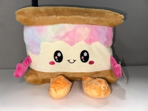 Jazware 15" Verano Dulces Helado Sándwich Comida Rellena Peluche Nuevo con Etiqueta - Imagen 1 de 3