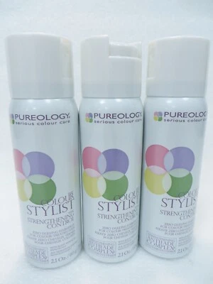 PUREOLOGY COLOUR STYLIST STRENGTHENING CONTROL 2.1 OZ ( Lot of 3) - Image 1 of 2