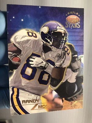 1998 RARE /1999 Rookie RANDY MOSS RC #66 Topps Stars Gold Foil Patriots HOF SP - Image 1 of 4