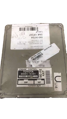 89661-16361 丰田 Tercel ecm ecu 电脑 1996 — 第 1/2 张图片