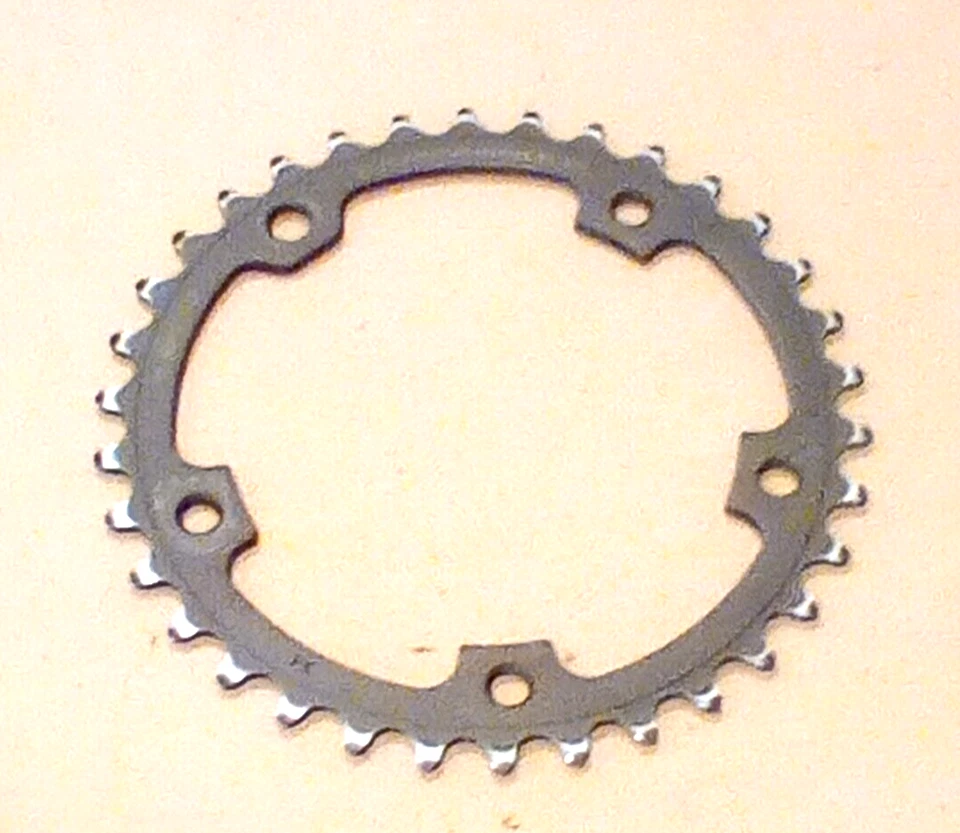 FSA Inner Chainring 36t 5-bolt 110BCD 10 Speed gray WB078/36T/5J/C VGC - Image 1 of 2
