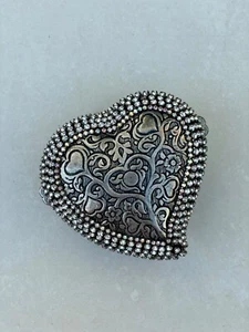 Herzförmige Delight Schale mit Strass, Wohndeko, Schmuckschale - Bild 1 von 8