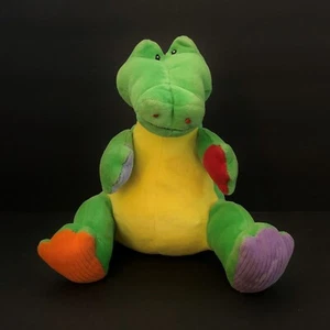 Baby Gund GALLY Plush Alligator Rattle 7" Lovey Stuffed Animal Crocodile 58018 - Picture 1 of 7