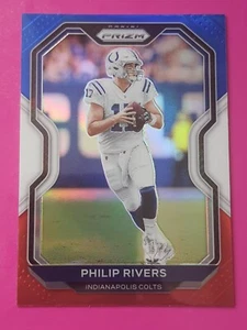 2020 Panini Prizm Prizms #85 Philip Rivers Red White and Blue Colts - Picture 1 of 2