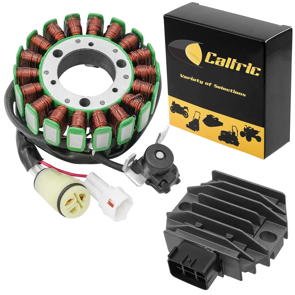 Estator y regulador rectificador para Yamaha Grizzly 125 YFM125G YFM125 G 2004-2013 Foto 1 de 4