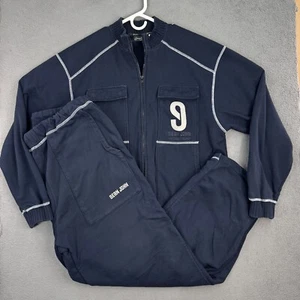 Sean John Sweatsuit Track Suit Blue Jacket & Pants Men's XXL Hip Hop Diddy Y2K - Picture 1 of 17
