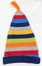 Vintage Baby Gap Wool Blend Unisex Pixie Tail Knit Ski Beanie Stocking Cap Hat