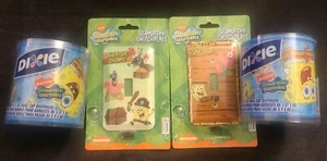 ALL NEW - SpongeBob SwitchPlate & Dixie CUpe Dispenser Lot - Fun for the Kiddos  - Picture 1 of 1