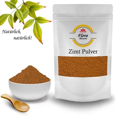 Zimt Pulver Gemahlen Echter Cinnamon Naturgewürz ✅ Natürlich Ohne Zusätze ⭐⭐⭐⭐⭐ - Bild 1 von 4