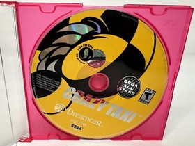 Crazy Taxi (Sega Dreamcast, 2000) Game DISC ONLY - Good Condition