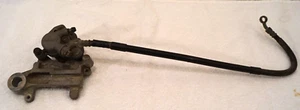 96 Suzuki DR350 SE Rear Brake Caliper Pad Line Hose OEM 69100-15D20 - Picture 1 of 9