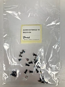 Acer Extensa 15 EX215-54 KIT SET Viti Vite Screw Screws portatile netbook - Foto 1 di 1