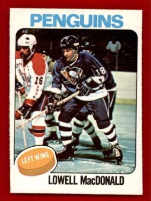 1975-76 O-Pee-Chee #204 Lowell MacDonald NMMT - Image 1 of 2
