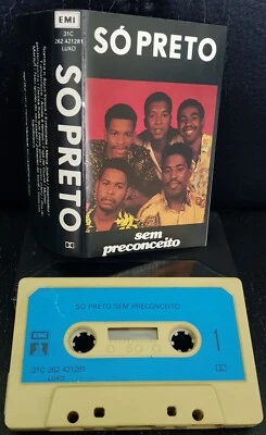 Só Preto Sem Preconceito - self titled - 1987 Brazilian cassette tape excellent - Image 1 of 2