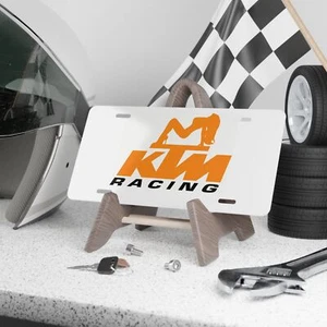 KTM Motorsports Racing  Vanity License Plate. Sexy Woman Man Cave Garage Art - Bild 1 von 5