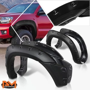 Guardabarros de bolsillo con remache de bolsillo para cama Fleetside de 73,5" Tacoma 12-15 llamaradas texturizadas - Imagen 1 de 5