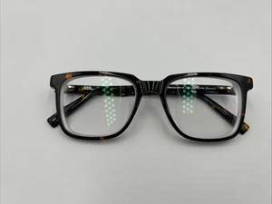 Warby Parker Chamberlain W 200 Whiskey Tortoise Square Eyeglasses 52-18-145 - Picture 1 of 8