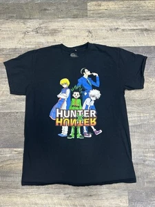 Hunter x Hunter Graphic T-Shirt, Black Sz. Lg Anime Apparel - Picture 1 of 3