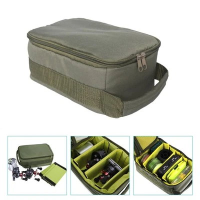  Fishing Tackle Box Lure Bag Finshing Reel Case Reels Storage Bags - Image 1 of 4
