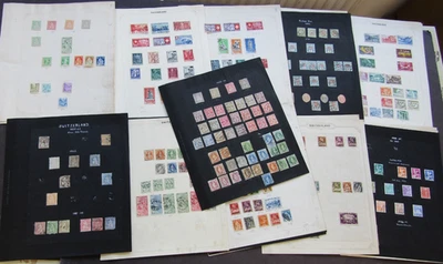 SWITZERLAND - VINTAGE MINT/USED COLLECTION ON 32 x ALBUM PAGES - UNCHECKED - Image 1 of 4