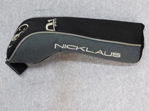 Nicklaus N1 Pro 3 Wood Headcover Black Gray Golf Club Cover Embroidered Logo - Picture 1 of 4