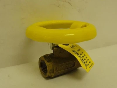 205859 New-No Box; Apollo 70-102-15 Ball Valve; Brass; Inline; 3/8" NPT; 600 PSI - Image 1 of 4