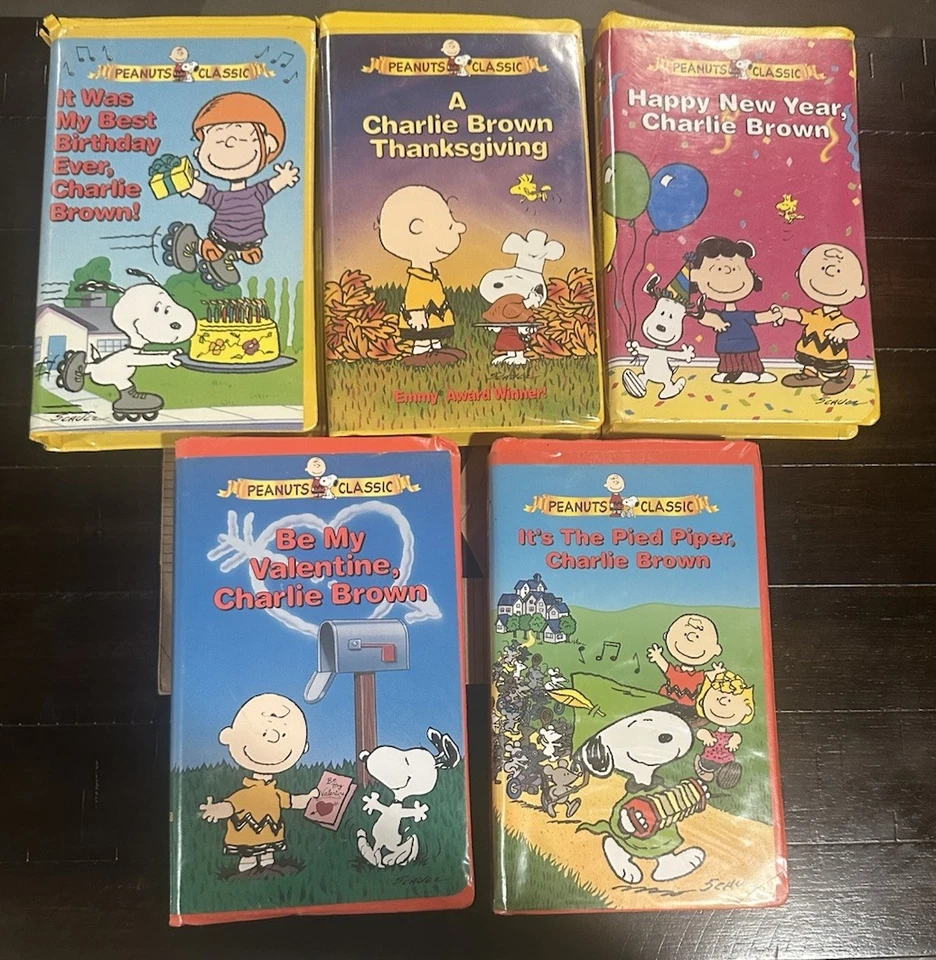 Charlie Brown VHS Lot - Image 1 of 4