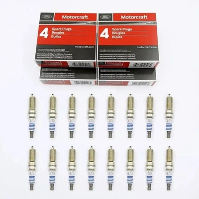 16Pcs Motorcraft SP526 Double Platinum Spark Plugs Fits For F-150 F-250 6.2 6.7L - Image 1 of 4