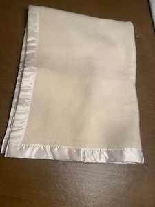 Coperta neonato in lana Early's Of Witney 40x30 pollici gialla - Foto 1 di 2