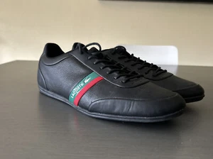 Lacoste Storda Mens Leather Ortholite Sneakers SZ 12 - Picture 1 of 8