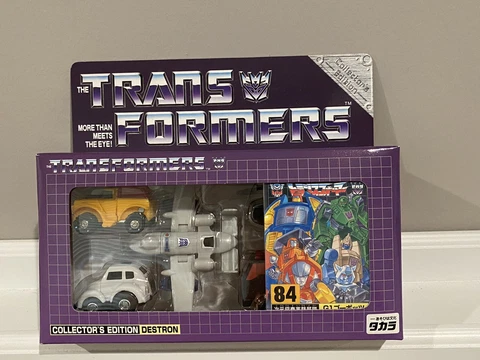 Transformers Japanese E-hobby Exclusive Gobots MISB Bugbite Badboy Minibot Treds Cover