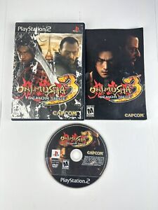 Onimusha 3 Demon Siege (PlayStation 2, 2004) PS2 Complete CIB Tested