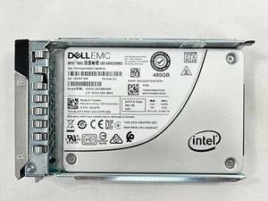 DELL EMC D3-S4610 480GB SATA 2.5'' ENT 6Gb/s SSD(06JGT5)Support G14 G15 G16 Tray - Picture 1 of 3